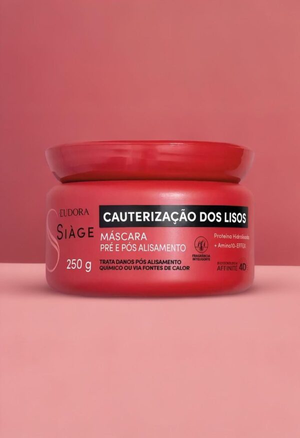 Máscara Eudora Siàge Cauterização Dos Lisos De 250g