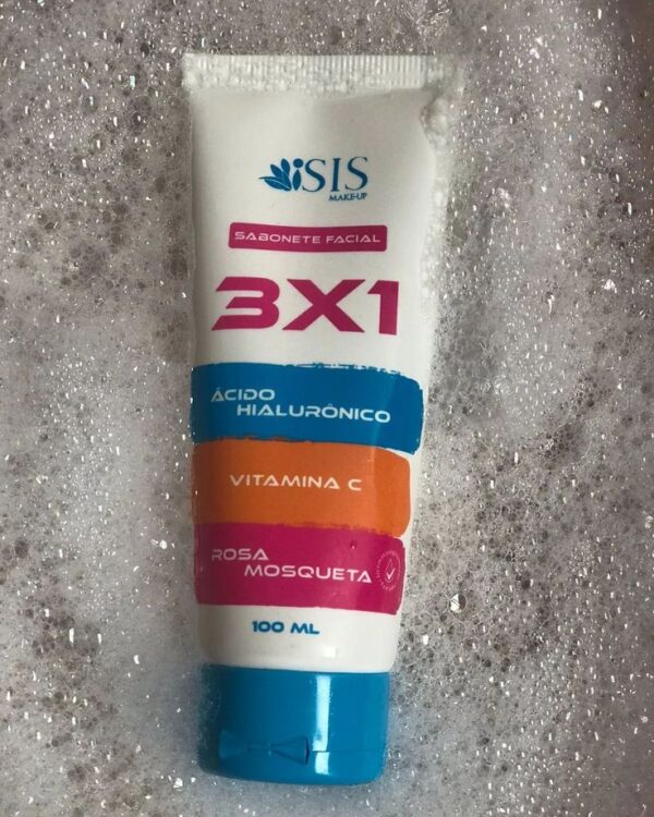 sabonete facial 3 em 1 (Isis) #maquiagem…