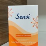 Caixa de Sabonetes Sensi Extrato de Calêndula Jequiti 5 unidades 80g